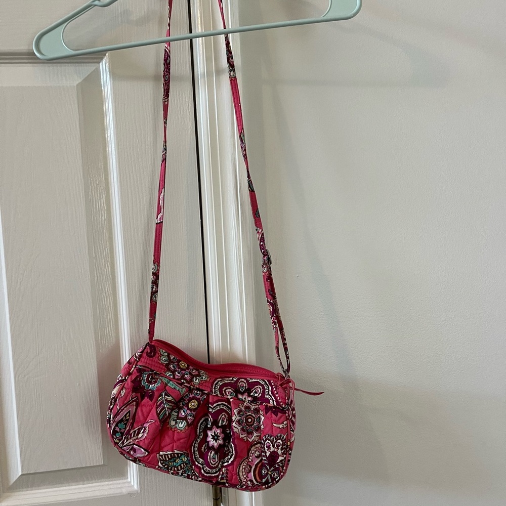Pink Vera Bradley Crossbody Bag